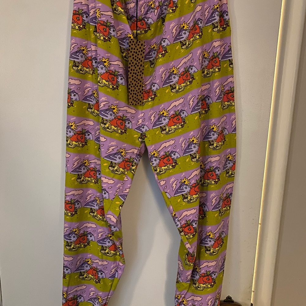 Nooworks. Jammin print joggers. 3X NWT. - Picture 2 of 2